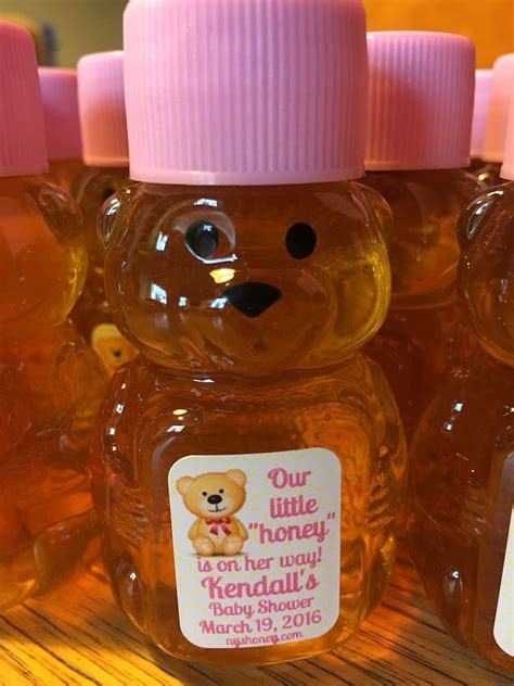 2 Oz Baby Honey Bear Favor Wedding Shower Birthday