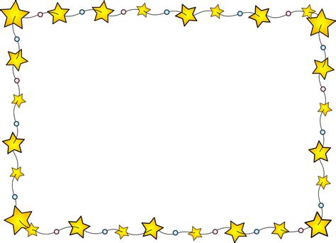 Star Border Png Free Logo Image