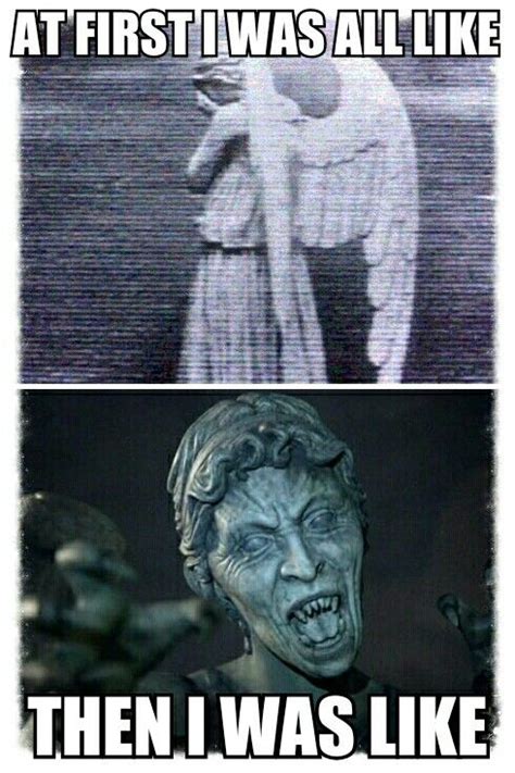 Weeping Angels Cant Be Trusted Weeping Angel Fictional Characters