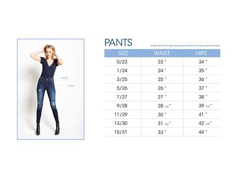 Mudd Jeans Size Chart