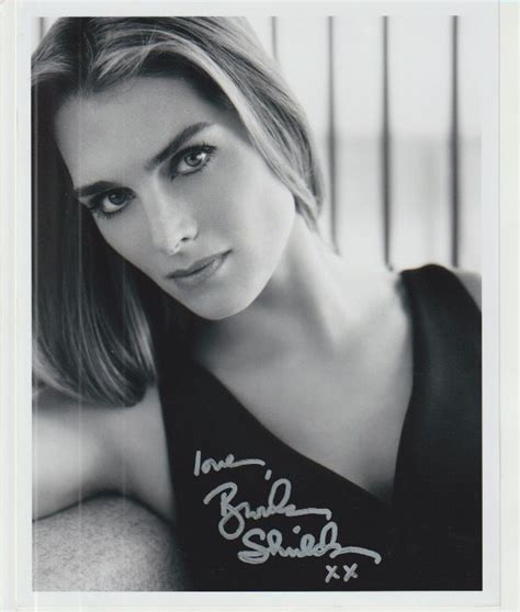 Brooke Shields Photo Wautograph 4000 On Sale 3000 Free Shipping