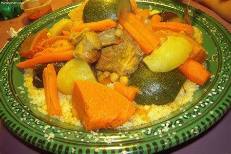 Couscous Marocain Traditionnel Aux LÉgumes Et Agneau Recette