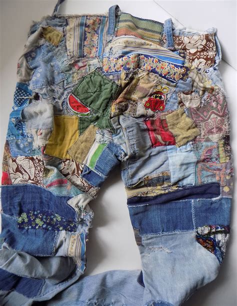 Iconic 1970s Landlubber Hippie Patched Denim Jeans Collectors Weekly