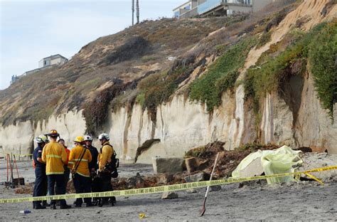 Woman Killed After Sandstone Cliff Collapses At California Beach