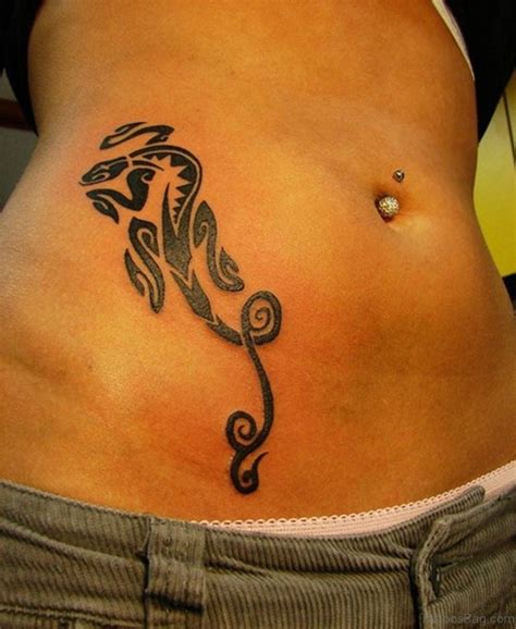 46 Magnificent Tribal Tattoos On Stomach Tattoo Designs