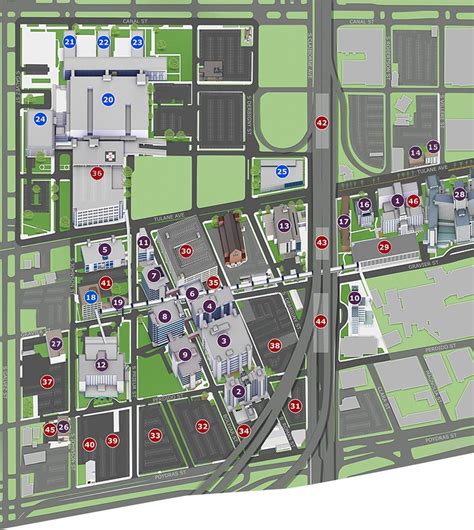 Residential design center 1531 commerce dr, stow, oh, 44224, united states; Downtown Campus - LSU Health New Orleans