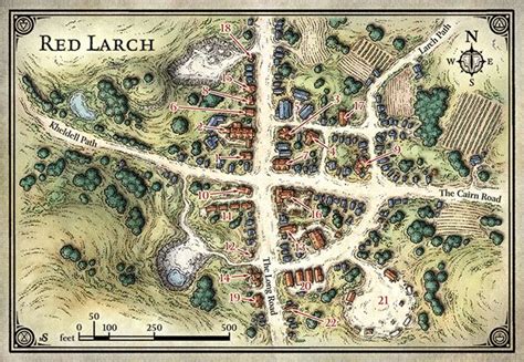 Mike Schleys Portfolio Fictional City Maps Fantasy City Map