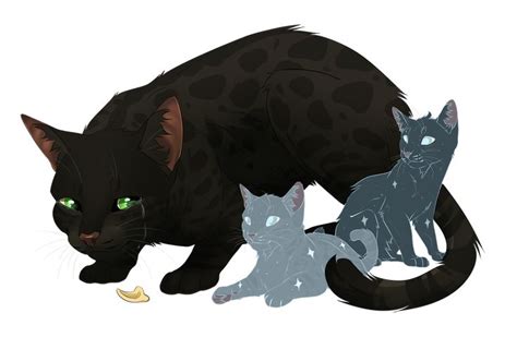 Leopardfoot With Her Daughters By Wilddustt On Deviantart
