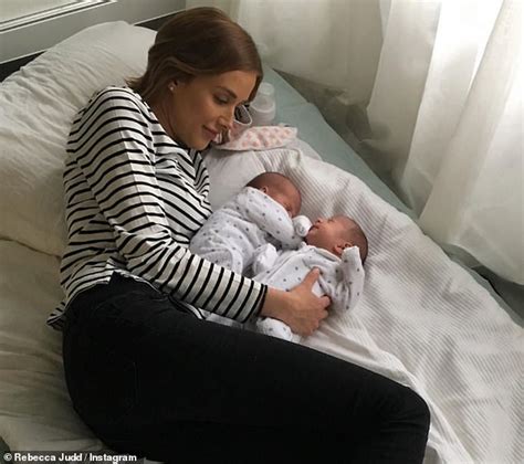 rebecca judd marks her beloved twins tom and darcy s third birthday celebrations daily mail online