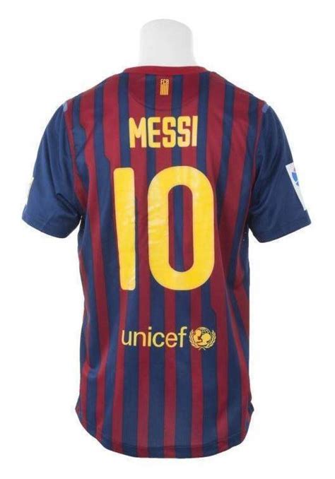 Lionel Messi 2011 12 Fc Barcelona Game Worn Jersey