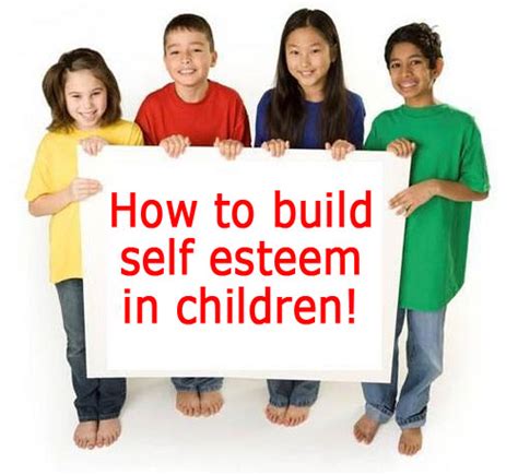 Interactive Learning How To Build Self Esteem In Children