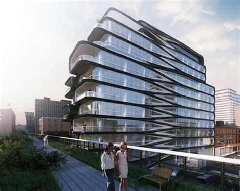 First Look See Inside Zaha Hadids Futuristic High Line Condos