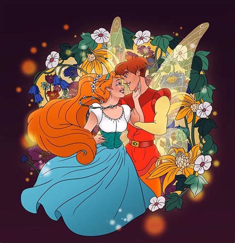 Thumbelina And Cornelius By Lynn Eya Non Disney Princesses Disney Art