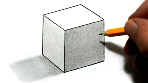 Dibujos 3d Como Dibujar Cubo En 3d Drawing 3d How To Draw A Images