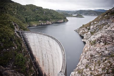 Gordon Dam Tasmania Australia Dam On Gordon River One Of Two