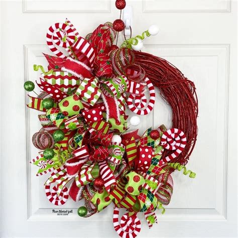 Whimsical Christmas Wreath Southern Charm Wreaths