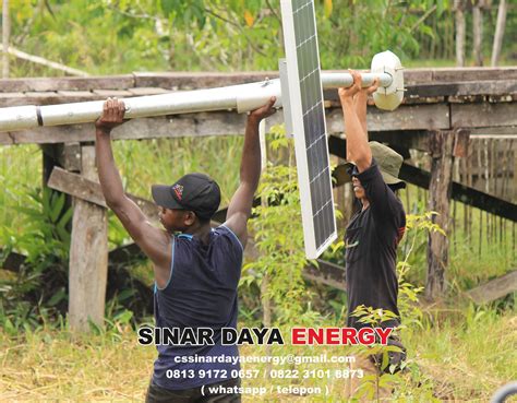 Pemasangan Lampu PJU Solarcell 2in1 Jayapura Provinsi PAPUA | SOLAR