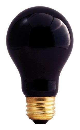 Bulbrite Halloween A Shape Black Light Bulbs 25 Bulbs Black Light