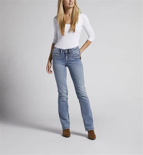 Buy Suki Mid Rise Slim Bootcut Jeans For Usd 8400 Silver Jeans Us New