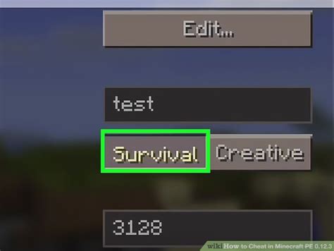 How To Cheat In Minecraft Pe 0123 5 Steps With Pictures