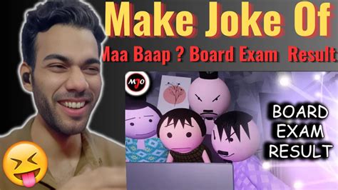 board exam result cbse mjo make joke of reaction 😍😆🤣 youtube