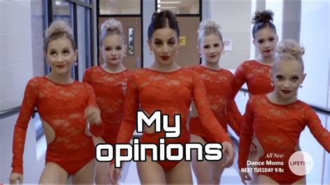 My Opinions On The Season 8 Group Dances Part 1 Dance Moms Youtube