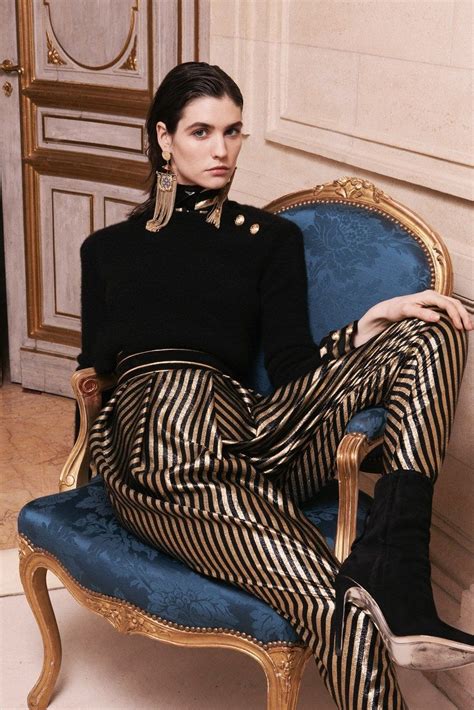 Balmain Pre Fall 2013 Collection Runway Looks Beauty Models And