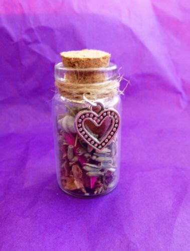 Witch Bottle Spell Kit For Love Magical Herb Spell Talisman Ebay