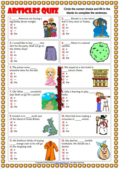 English Quiz For Kids Englishjulg