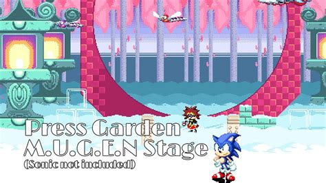 Sonic Mugen Stages Pararts