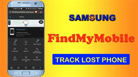 Find My Device Samsung Best Settings To Track Phone