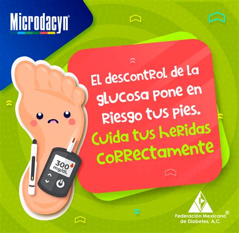pie diabético Federación Mexicana de Diabetes A C