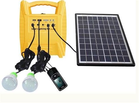 10w Portable Off Grid Small Solar Power System For Home Lighting Kit