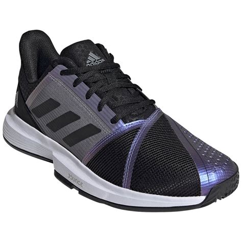 Adidas Courtjam Bounce Mens Tennis Shoe Blackblue