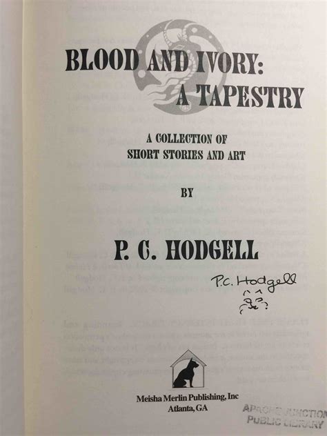 Blood And Ivory A Tapestry A Collection Of Stories And