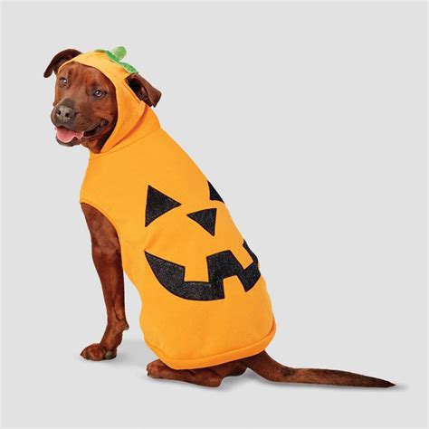 Pumpkin Halloween Dog Hoodie Best Dog Costumes For Large Medium And