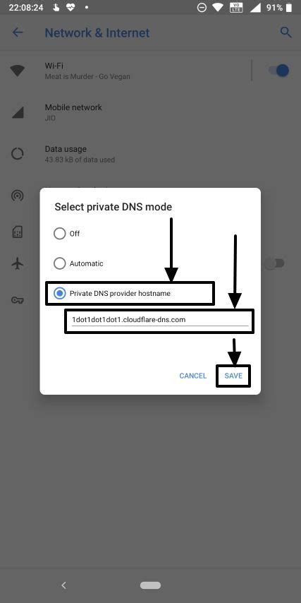 Note that all the queries will be redirected or served under adguard dns. How to use a preferred DNS over TLS on Google's latest ...