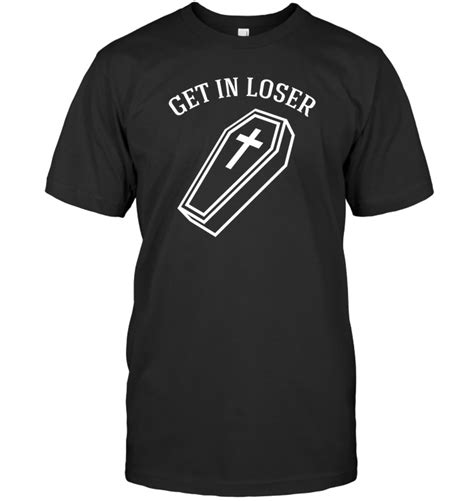 Get In Loser Coffin Pastel Goth T T Shirts Goth T Pastel Goth