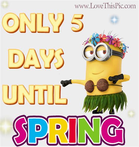 Only 5 Days Until Spring Pictures Photos And Images For Facebook