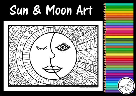 Sun And Moon Art Teaching Resources