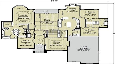 Take your time for a moment, see some collection of southern living ranch house plans. Open Ranch Style Home Floor Plan Luxury Ranch Style Home ...