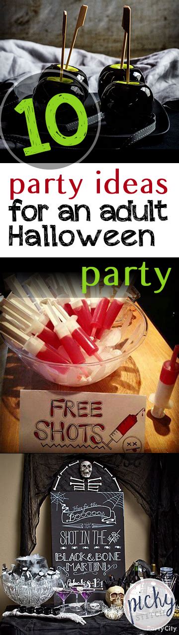 10 Party Ideas For An Adult Halloween Party Picky Stitch