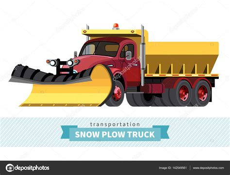 Snow Plow Vector