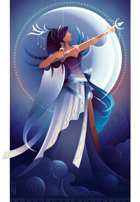 Artemis ~ Greek Mythology By Yliade On Deviantart Ilustraciones