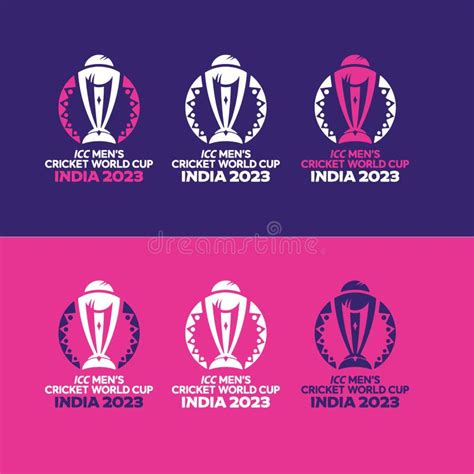 ICC Mens Cricket World Cup 2023 In India Editorial Image Illustration