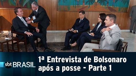 Ontem jogos de hoje amanhã. Jair Bolsonaro concede ao SBT a primeira entrevista após ...