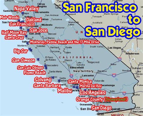 coastal california from san francisco to san diego california travel road trips