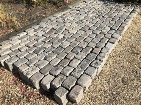 Small Antique French Granite Cobble Stones Setts Bca Antique Materials