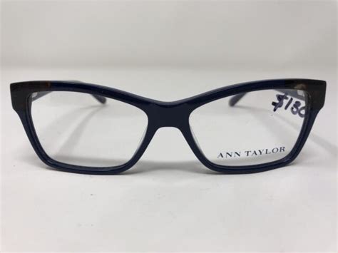 Ann Taylor Eyeglasses Frame At315 C03 53 15 135 Navy Blue Tortoise Q173 Ebay