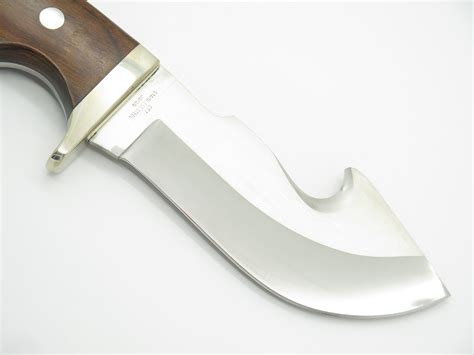 Vtg Colt Ct7 Serengeti Seki Japan Guthook Skinner Fixed Blade Hunting